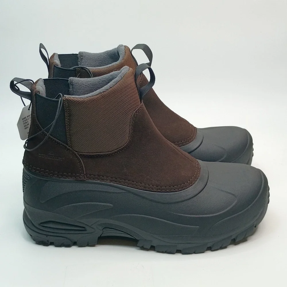 Staheekum Yukon Winter Boot Men Size 10 Brown Thinsulate Insulated Waterproof